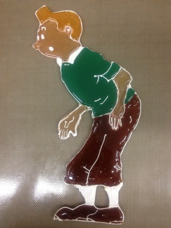 Tintin en sucre coulé